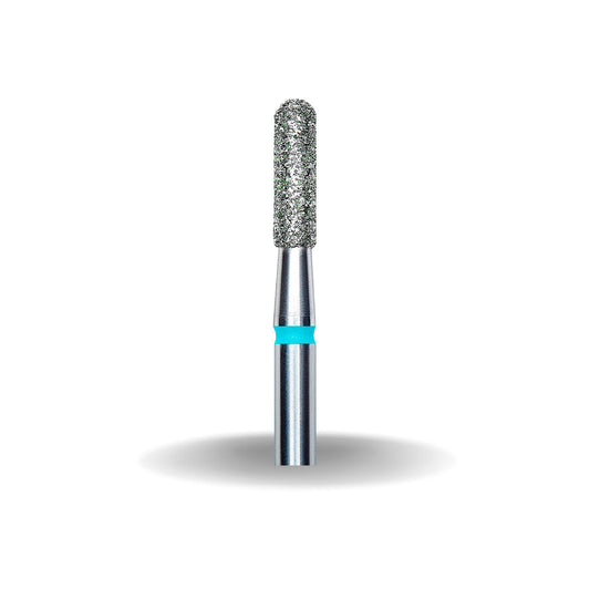 Staleks Punta de Fresa Cilíndrica Azul Textura Media